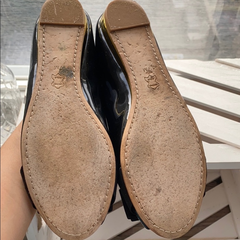 SOLD ✨Host Pick✨ Tory Burch leather peep toe - Picture 3 of 4